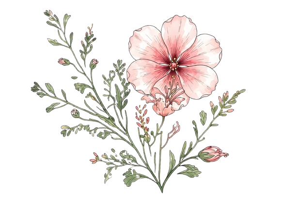 花のイラスト
