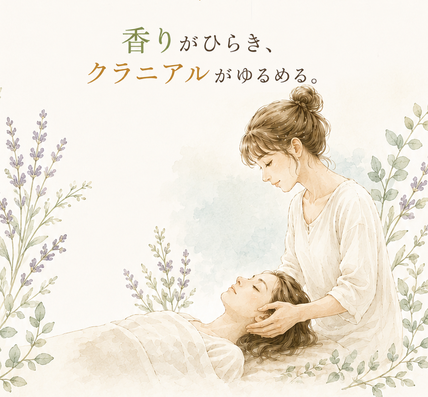 香りとクラニアル 3DAY講座